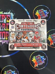 2020 Panini Contenders Football Hobby Box Exclusive Sealed