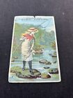 Antique 1800’s Advertising Trade Card “ Acme” Coffee Everybody Uses, 4.5” X 3”