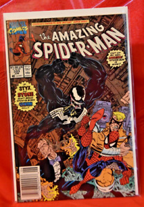THE AMAZING SPIDER-MAN #333 JUN (1990) MARVEL COMICS VENOM COVER BY ERIC LARSEN