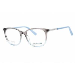 Cole Haan Men's Eyeglasses Blue Fade Rectangular Frame Clear Lens CH5044 400