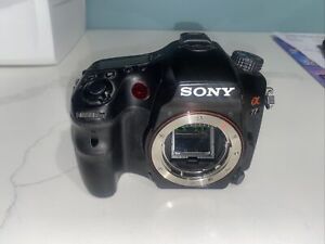 Sony Alpha A77 24.3MP Digital SLR Camera Body Only SLT-A77  Parts Or Repair