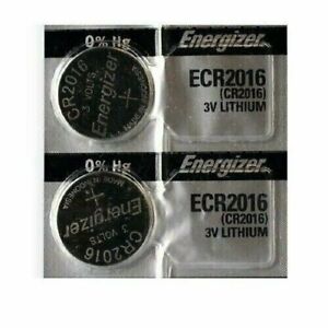 2 NEW ENERGIZER CR2016 CR 2016 BL DL2016 ECR 2016 3v LITHIUM Batteries Exp 2033