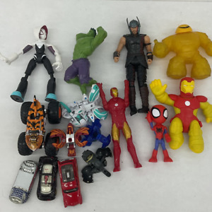 Marvel Goo Jit Spiderman Hulk Action Figure Wholesale Toy Lot
