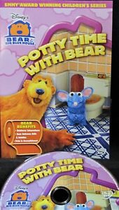 Disney Bear in the Big Blue House  Potty Time With Bear New DVD Bathroom ,teach