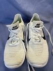 Nike Free RN Flyknit Pure Platinum Men’s Size 9.5 Running Shoes 831069-101
