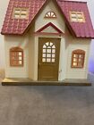 Calico Critters Cozy Cottage Epoch Home Red Roof Doll House