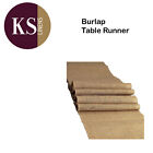 Burlap Natural Table Runner 18x120 inches