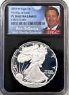 2023-W Proof Silver Eagle $1 NGC PF70 FIRST DAY OF ISSUE - RON DeSANTIS 🦅 🇺🇸