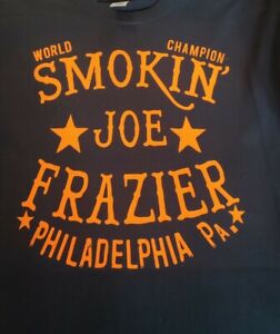 New premium smoking smokin Joe Frazier Philadelphia shirt tshirt shirt t boxing