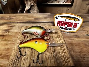 Vintage Rapala DTSS-16 Colors HM & BOS Walleye Bass Fishing Lures Fishers :)