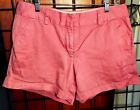 Vineyard Vines Women's Shorts, SIZE 10, 1 00% Cotton, Salmon Pink EUC