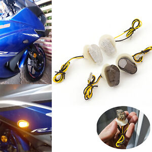 Turn Signal Flush Mount LED Indicator Light Fit for YAMAHA YZF R25 R3 R1 R6 R7 (For: 2020 YZF R3)