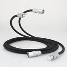 Pair Viborg OFC pure copper XLR balance audio cable with XLR connector