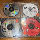 Lot Of 5 Video Game Discs: PS1 - All Scratched / All Untested