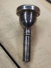 Vintage CONN 12C Small Bore Trombone Mouthpiece Silver Plated