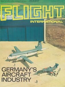 Flight International (6 Aug 1970) German Aviation, Dornier Do31 Cutaway, News
