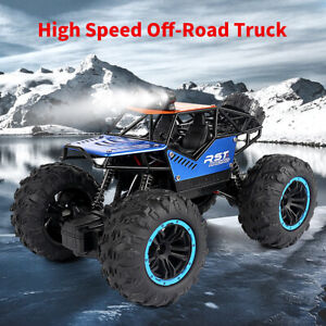 Alloy 4WD Off-Road Remote Control Car RC Monster Truck for High-Speed Climbing