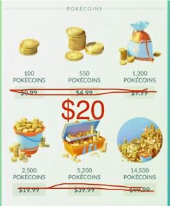 Pokémon Go Coins - Poke Coins Cheap Pokecoins 10000 Coins
