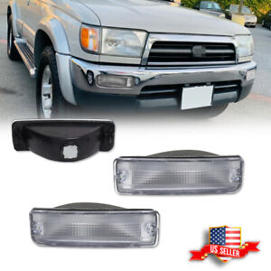 Clear Front Bumper Signal Lights 1 Pair For 89-95 Toyota PICKUP 2WD 4WD 90 93 94 (For: 1991 Toyota Pickup)