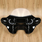 For Harley Davidson Heritage Fatboy Softail Deluxe Batwing Fairing 4 Speaker