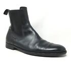 Gucci Chelsea Boots Dress Shoes Mens Size 12 US 11.5 UK Black Leather Pull On
