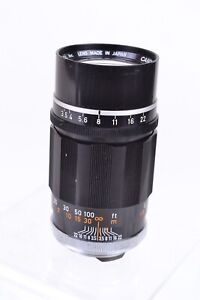 Canon 135mm f/3.5 Telephoto Prime Lens L39 M39 Leica Thread Mount LTM #(JM)95954