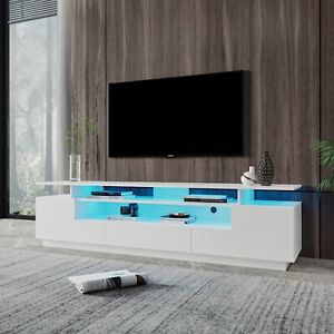 LED TV Stand Cabinet for Tv's up to 80