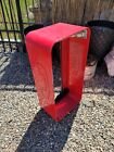VINTAGE ALUMINUM PAY PHONE BOOTH SHROUD WALL CABINET BOX