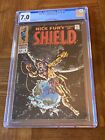 Nick Fury 6 CGC 7.0 with Rare White Pages (Classic Steranko Space Cover!!)
