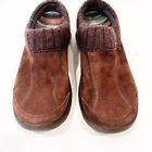 Dansko Brown Suede Slip On Leather Shoes Size 36/5.5