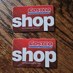 New Listing2x $20 = $40 Costco Gift Card - NO Membership Required - 2 Trips