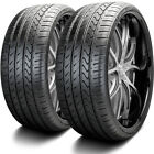 2 Tires Lexani LX-TWENTY 265/30R22 97W XL Performance A/S
