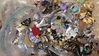 Vintage To Now Jewelry Mixed Lot Wear Repair Craft Upcycle Junk Over 5 Pounds