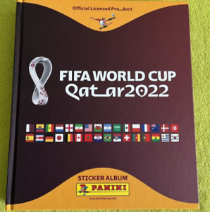 PANINI World Cup 2022 Qatar Hardcover Album for 638 Stickers FREE SHIPPING