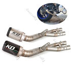 For Yamaha YZF R1 2015-2023 MT10 2015-2021 Exhaust System Muffler Mid Link Pipe