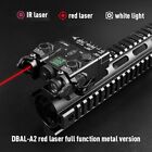 Full function DBAL-A2 IR Red Laser Dual PEQ-15A Tactical Flashlight FULL Metal