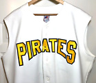 Pittsburgh Pirates Button Up Sleeveless Jersey Mens XL #25