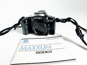 New ListingMinolta Maxxum 5000i 35mm Film SLR
