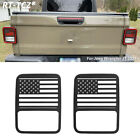 Taillight Lamp Decor Cover Guards For Jeep Gladiator JT 2020+ Black Accessories (For: Jeep Gladiator)