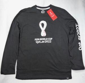 FIFA World Cup Qatar 2022 Long Sleeve T-Shirt XL NWT Soccer Football