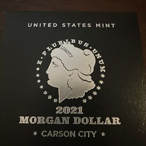 2021 CARSON CITY MORGAN SILVER DOLLAR WITH CC PRIVY MARK Carson City Mint