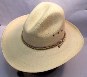 Size 7 1/2 Palm Leaf Cowboy Hat