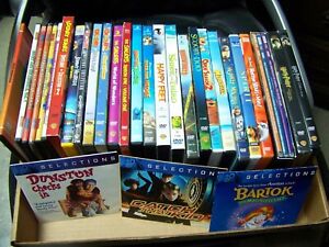 Lot of Over 30 Various Kids DVD Movies