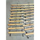 Lot of 40 Used Wooden Pant Trouser Hangers Excellent Condition