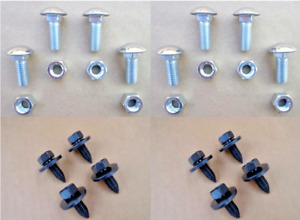 NICE BUMPER BOLTS/NUTS! FITS: FORD MUSTANG COUGAR FAIRLANE F100 PICKUP WAGON ETC (For: More than one vehicle)