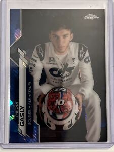 2020 Topps Chrome Sapphire F1 Pierre Gasly #11 - SP Formula 1 Image Variation