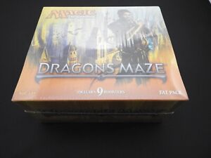 Dragon's Maze Fat Pack Factory Sealed Mtg Magic Free Tracking!
