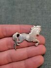 Vintage Sterling Silver Horse Brooch Pin