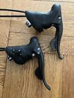CAMPAGNOLO RECORD CARBON 10 SPEED SHIFTERS AND CABLES QS ULTRA