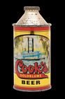 Cook's Goldblume Beer of Evansville DIECUT Sign 18